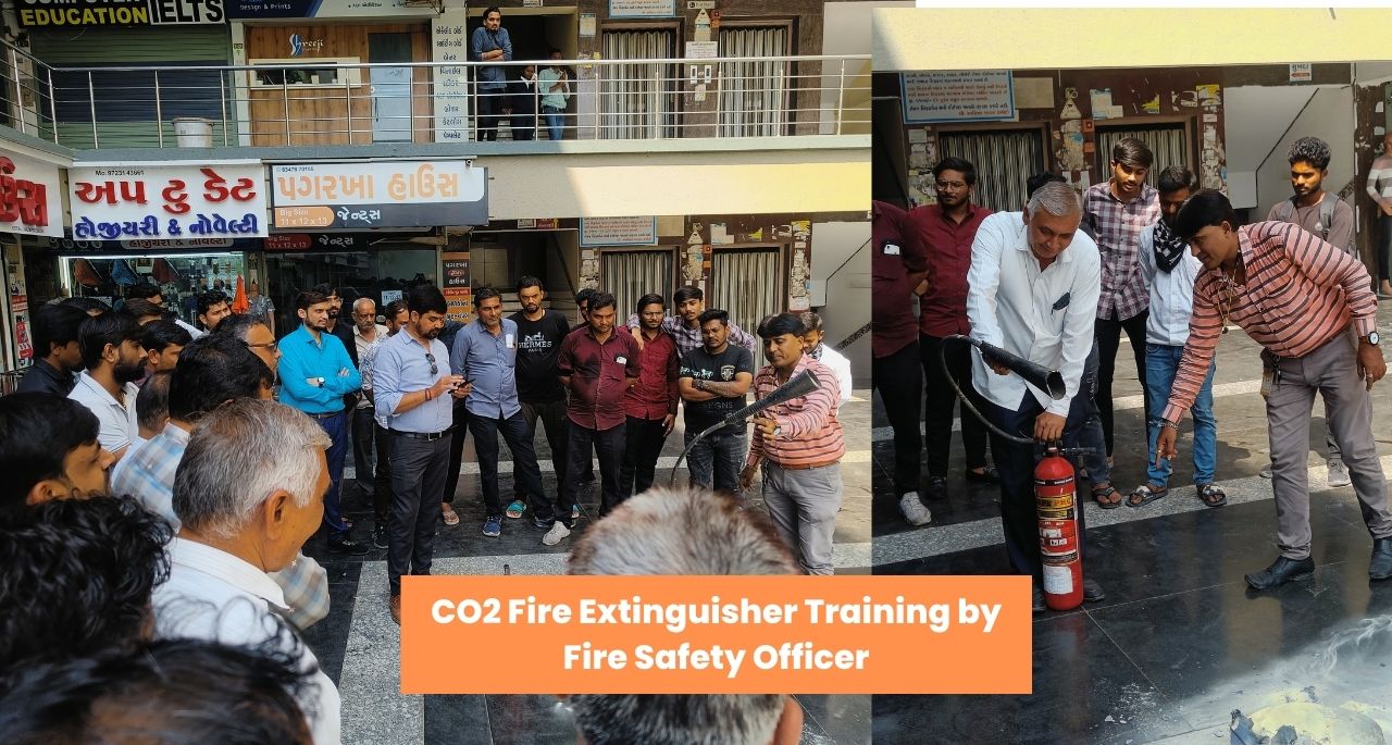 CO2 Fire Extinguisher Training by Fire Safety Officer